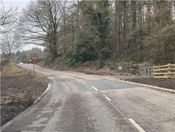 Road Now Open at Cutbury Hollow